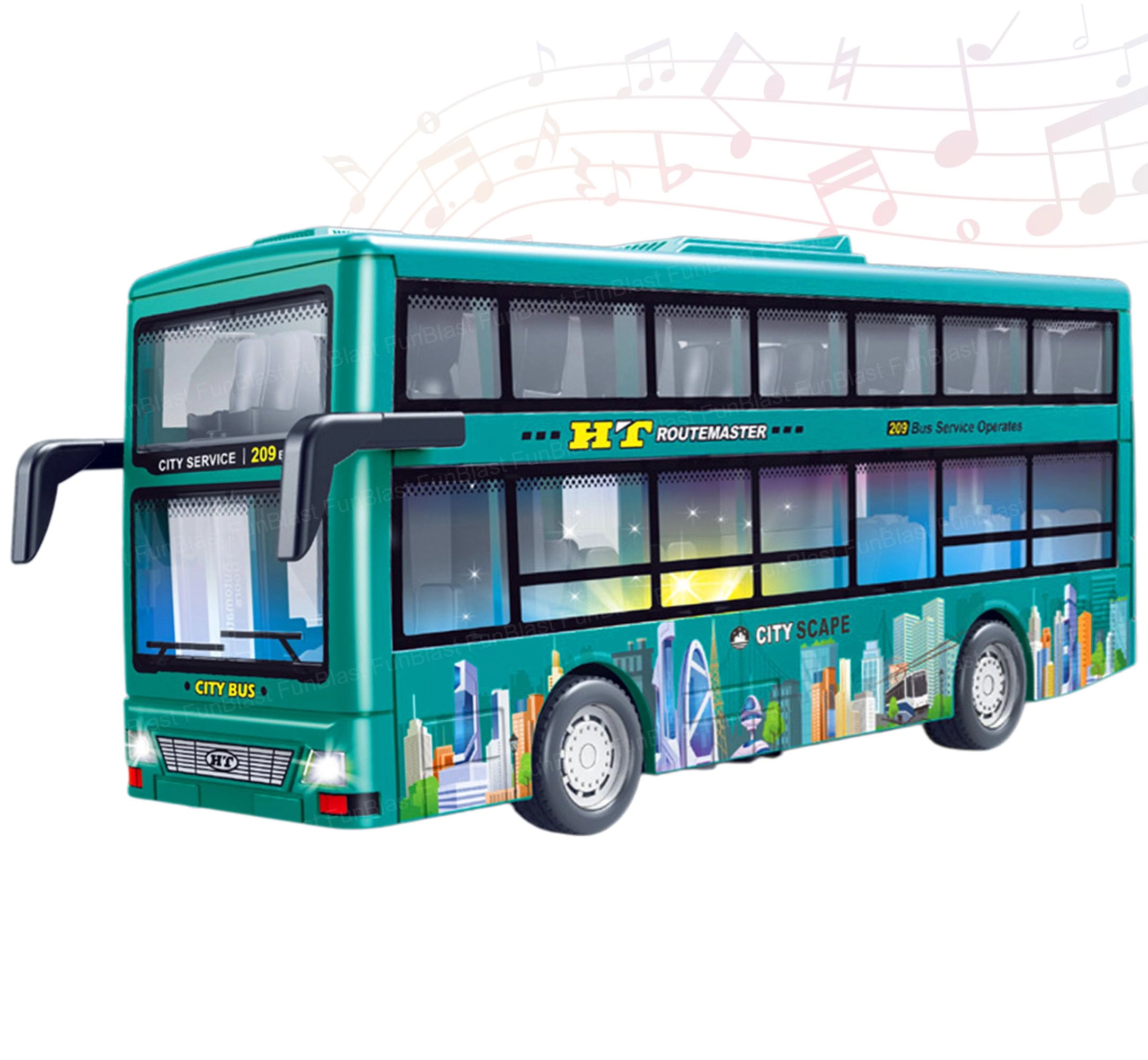 City Bus Toy - 1 Count