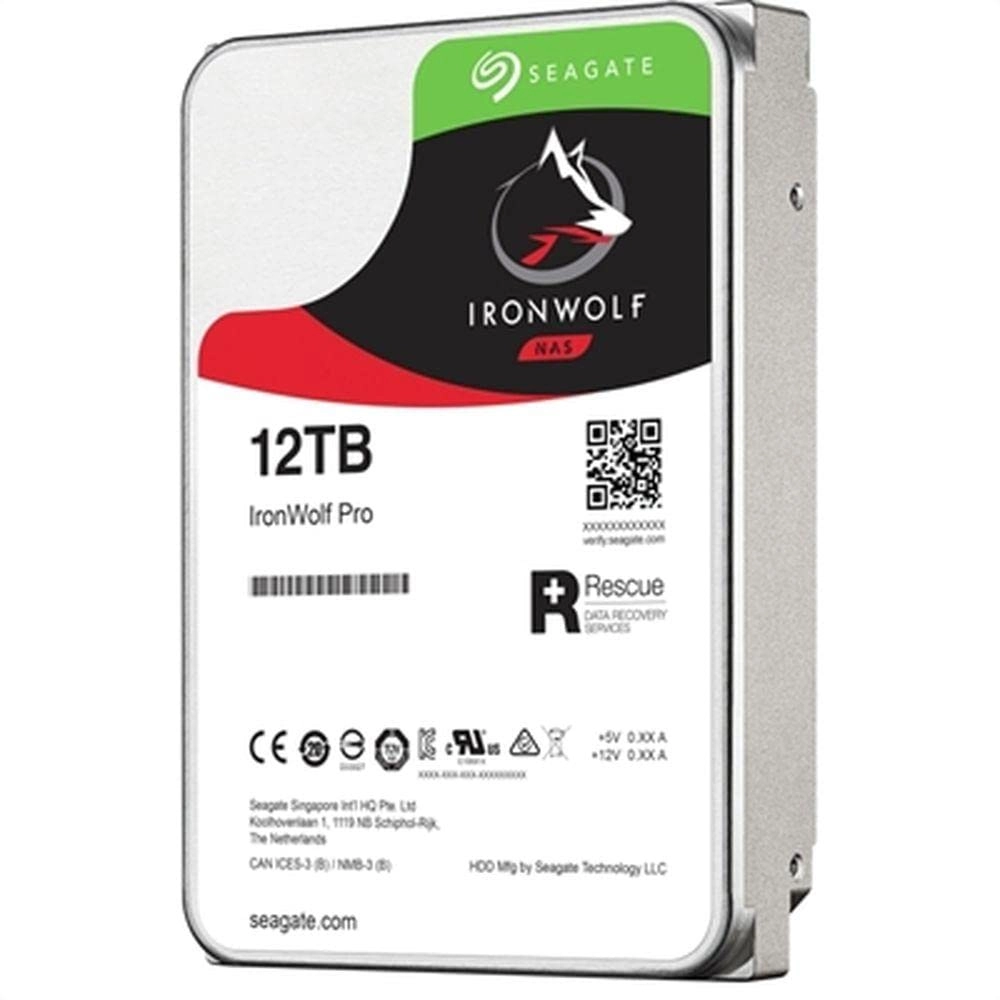 IronWolf 3.5" 7200rpm 256MB SATA 6Gb/s (ST12000VN0008/ST12000VNZ008) - 12TB