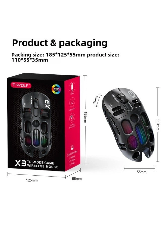 X3 Tri-Mode Gaming Mouse - Wireless