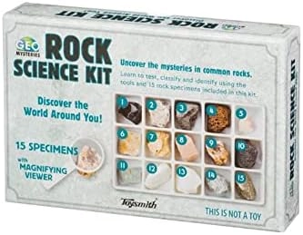 Mineral Science Kit Geology - 8 years+ 15 pieces