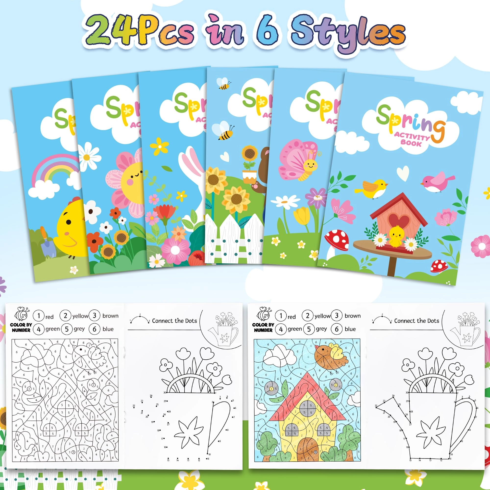 Spring Activity Book - 24 piece(s)