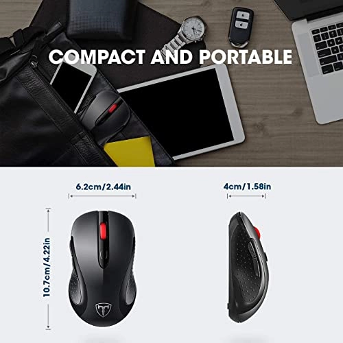 Wireless Bluetooth Gaming Mouse - USB