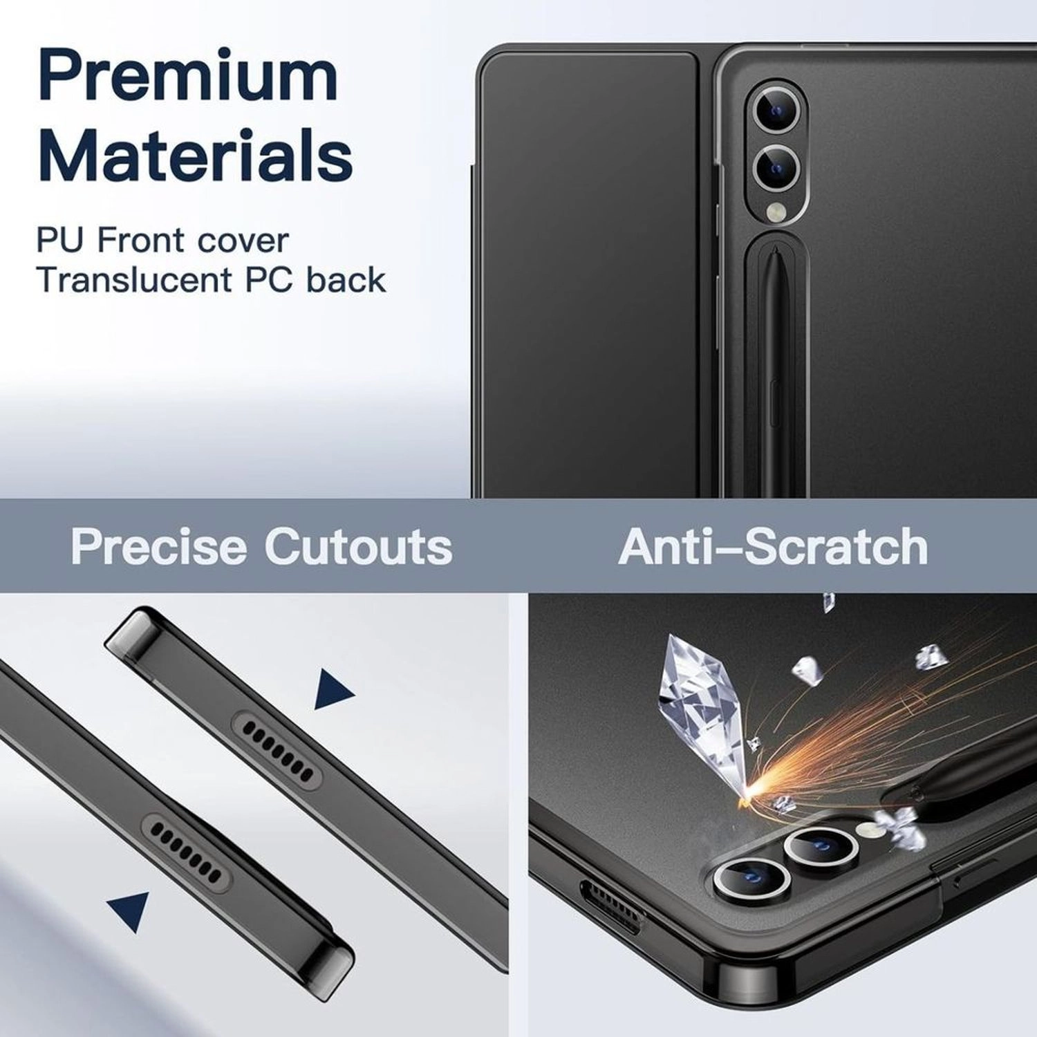 Flip Case - TPU for Galaxy S8 Plus/ S9 Plus