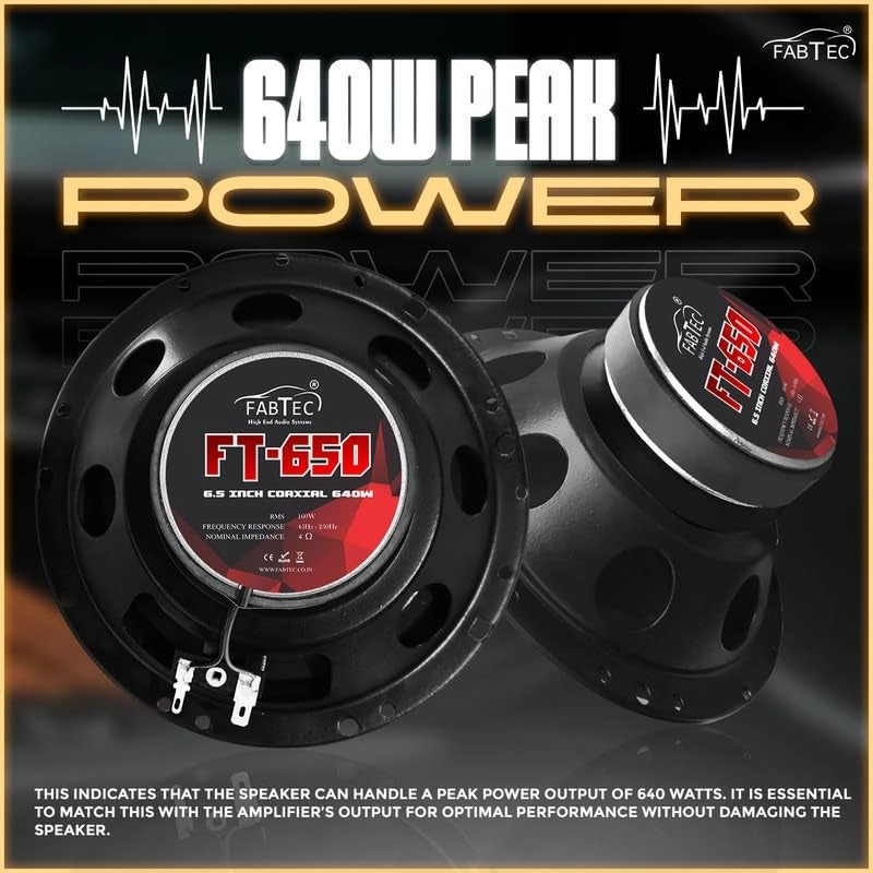 6.5inch Car Speaker - 3 Way Car Door Speaker