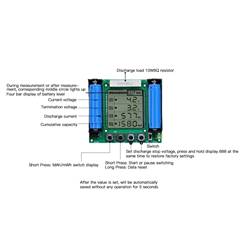 Lithium Battery Capacity Tester