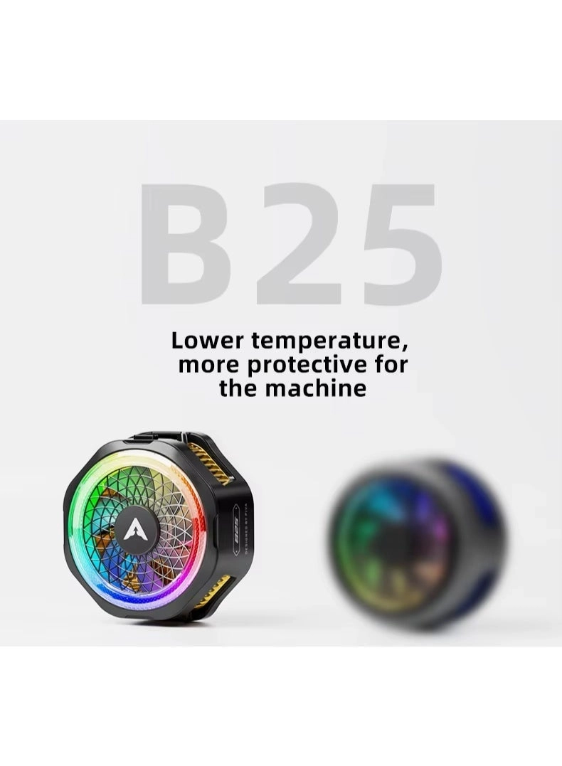 B25 - 20W Mobile Phone Cooling Fan Magnetic Clip
