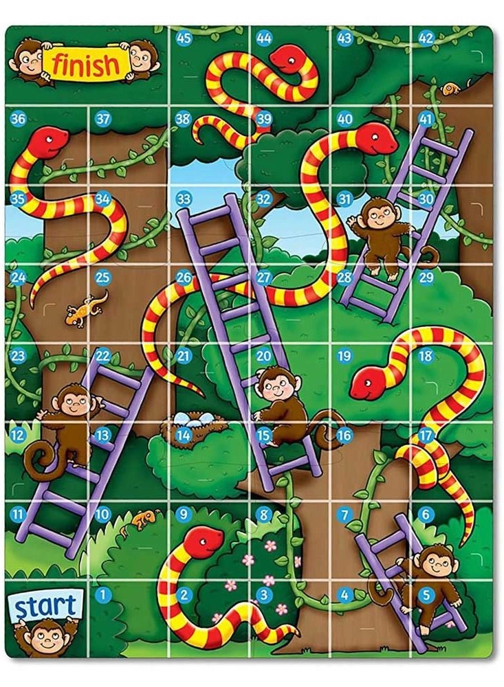 Jungle Snake & Ladders - 4-7 years