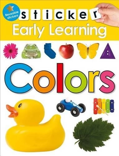 Priddy Books US Early Learning Colors Sticker Book