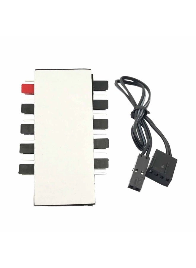 10 Way 4Pin PWM PC Fan Hub