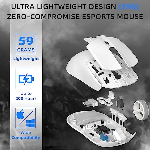 Attack Shark X3 Pro - 2.4GHz Bluetooth Wired