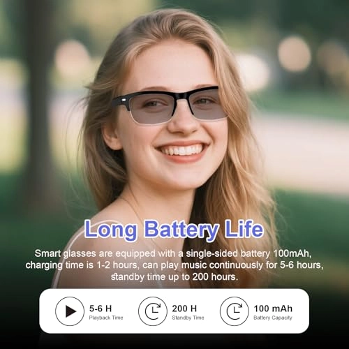 Smart Glasses - Bluetooth Photochromic