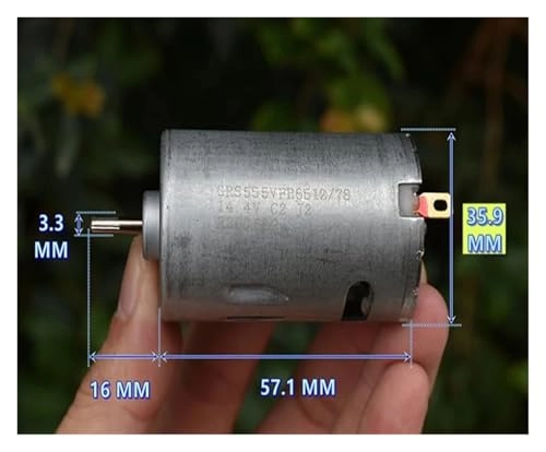 RS-555 - 36mm 35000RPM 12V 14.4V 18V