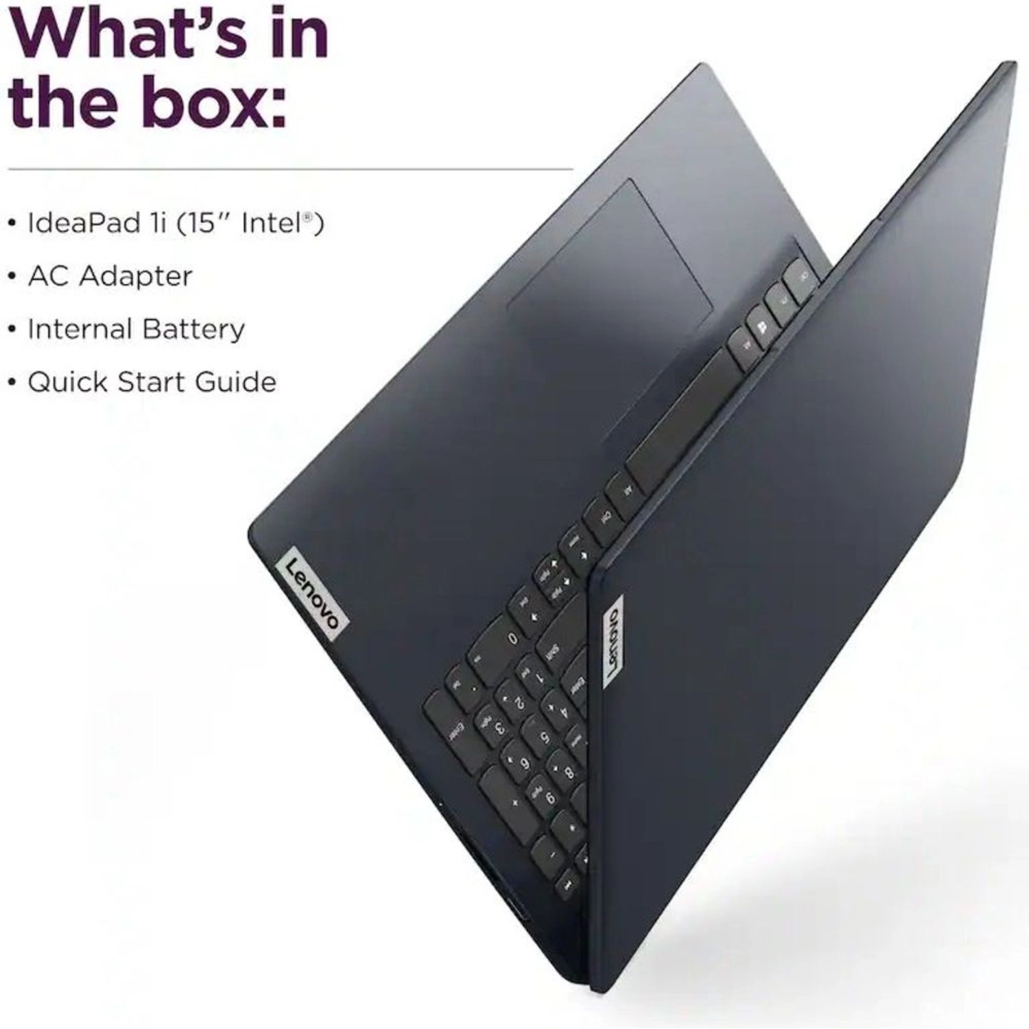 IdeaPad 1i 83B40006US - 15.6'' Core i5-1335U 8GB DDR4 512GB SSD