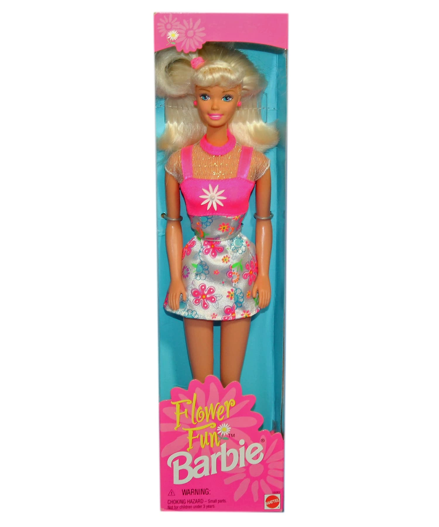 Barbie Flower Fun Doll - 11.5" Tall Blonde Ages 3+