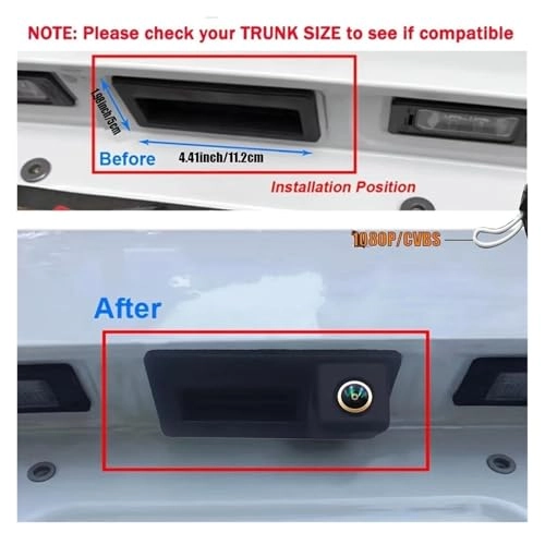 HD Car Rear View Camera - Wire AHD1080P