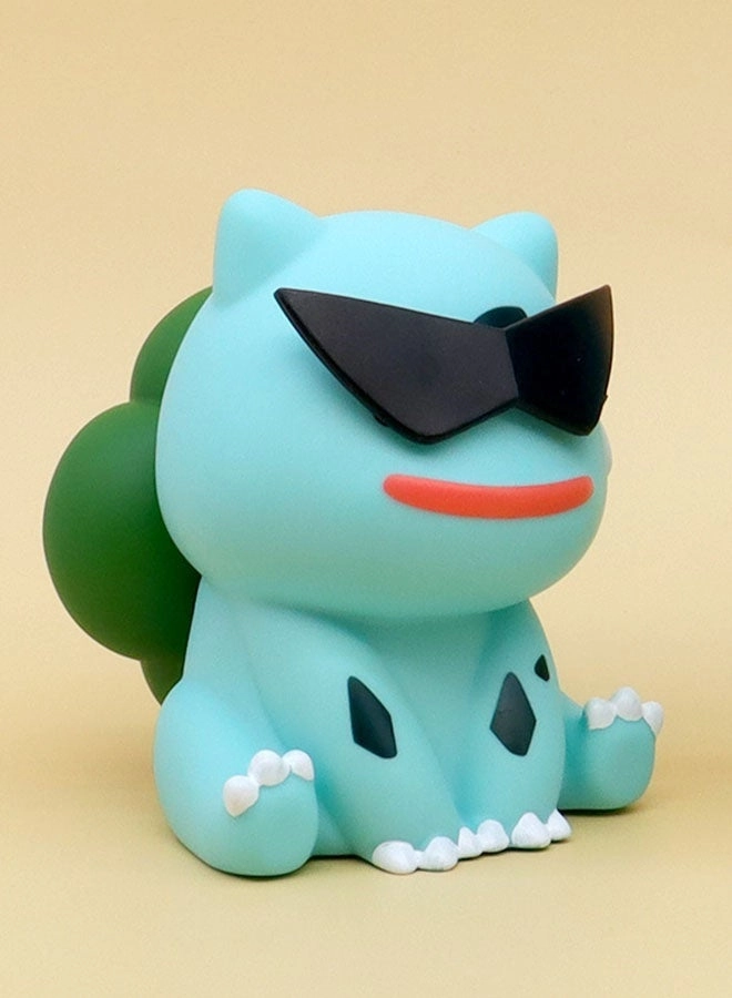 Grass-Type Sunglasses Anime Pet Figure (12 cm)