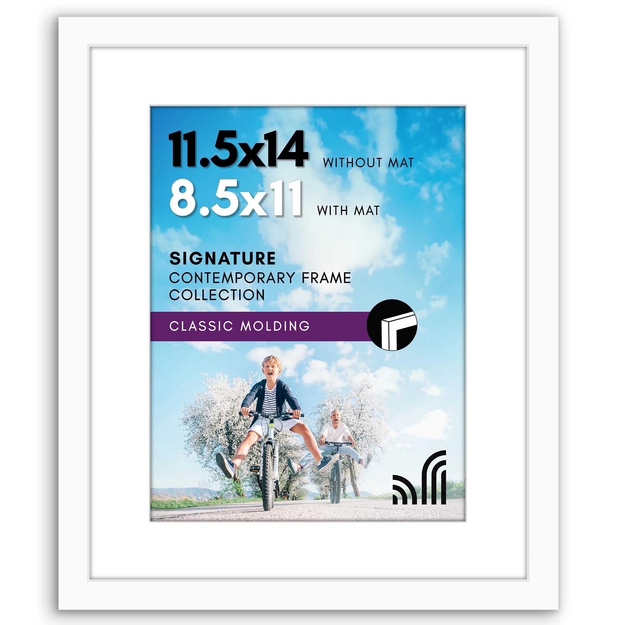 Americanflat Picture Frame - 11.5x14 1.0 Count
