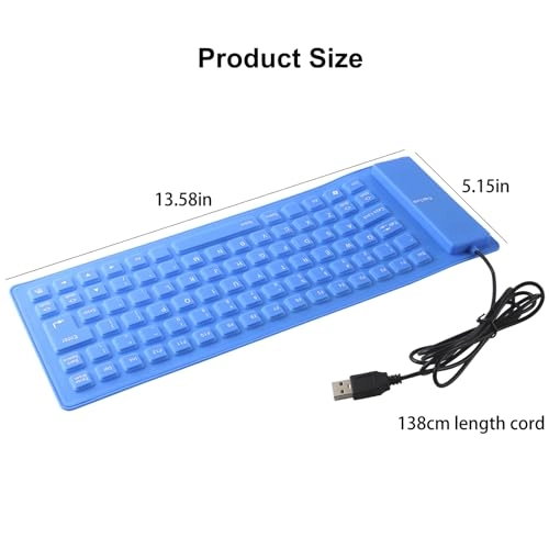 Foldable wired keyboard - Wired