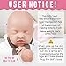 Sleeping Baby Doll - 16 inch Silicone Girl Skin Color Ages 3+