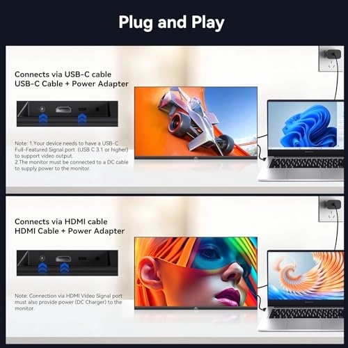 2K USB-C Portable Monitor - CP-23.8-2K-100-ZJ 23.8 inch 2560x1440