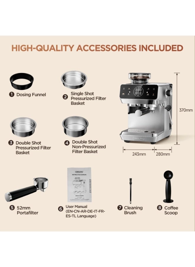 MK-903 - Grinder Milk Frother Cold Extraction