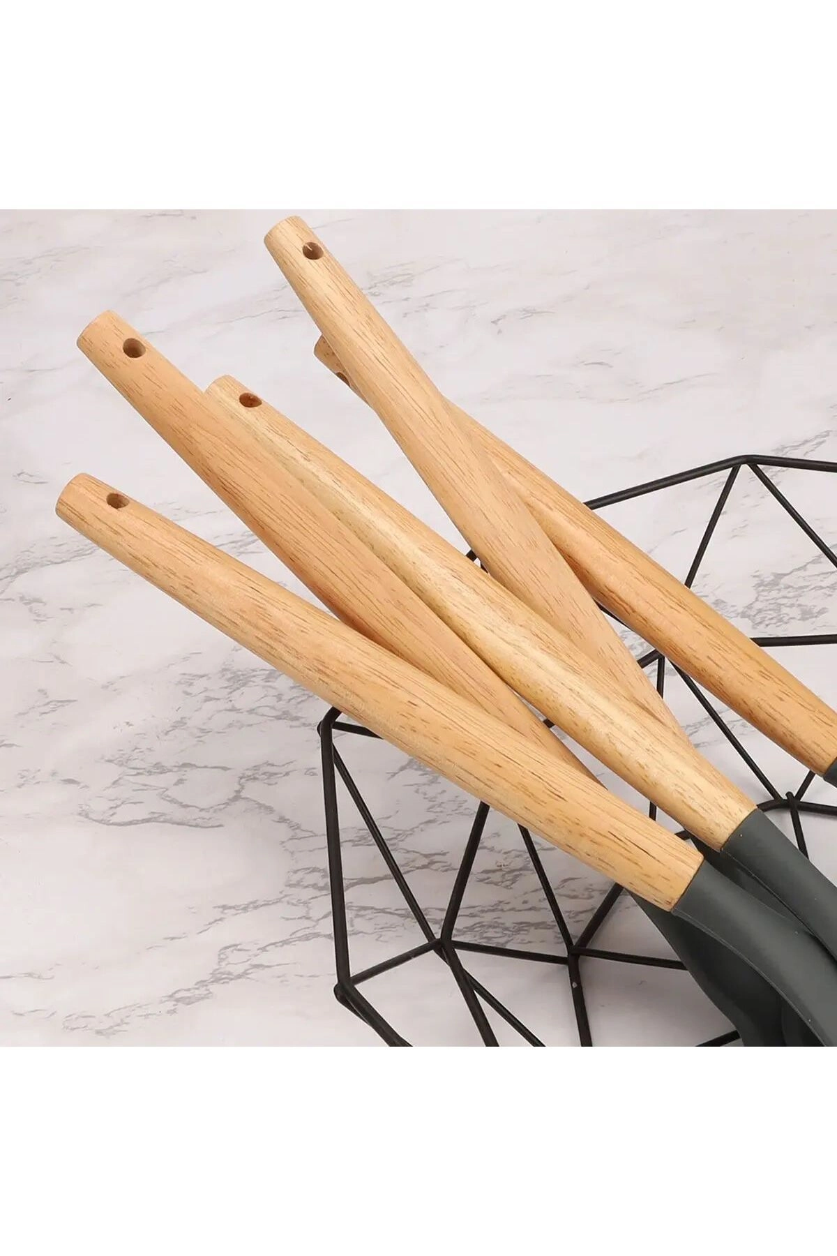 Silicone Kitchen Spoon Set - 12 piece(s)