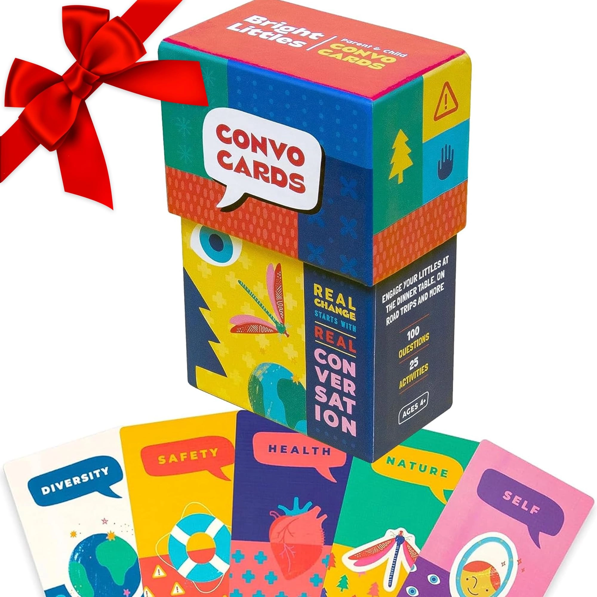 Bright Littles Conversation Cards - 3 years and up 25 pieces