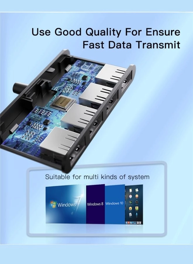 4-Port USB Hub Adapter - Wired