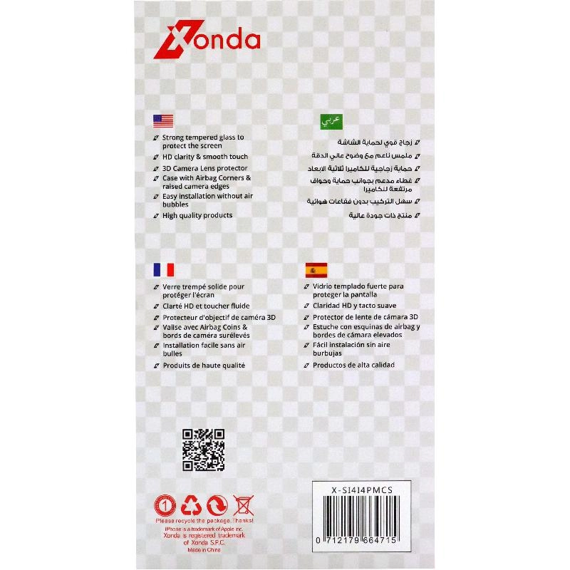 Clear Case - Clear for iPhone 14 + Privacy Tempered Glass for iPhone 14 + Camera Lens for iPhone 14 + Anti-bacteria Spray