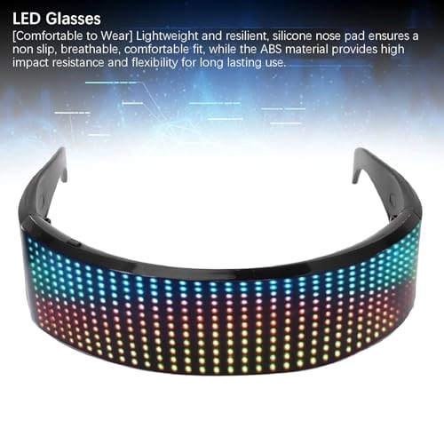 LED Glasses - Customizable RGB 432 LEDs