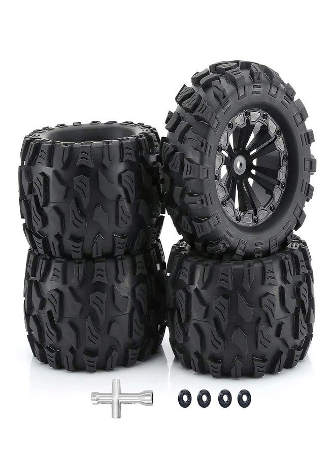 RC Station 12mm Hex RC Wheels and Tires - 1/10 Scale