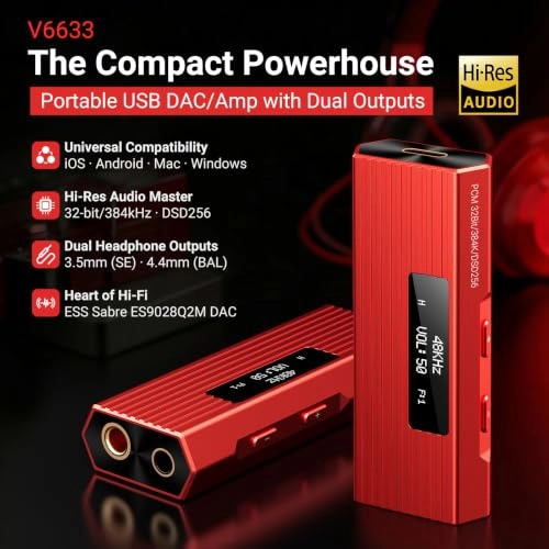 V6633 - USB C DAC