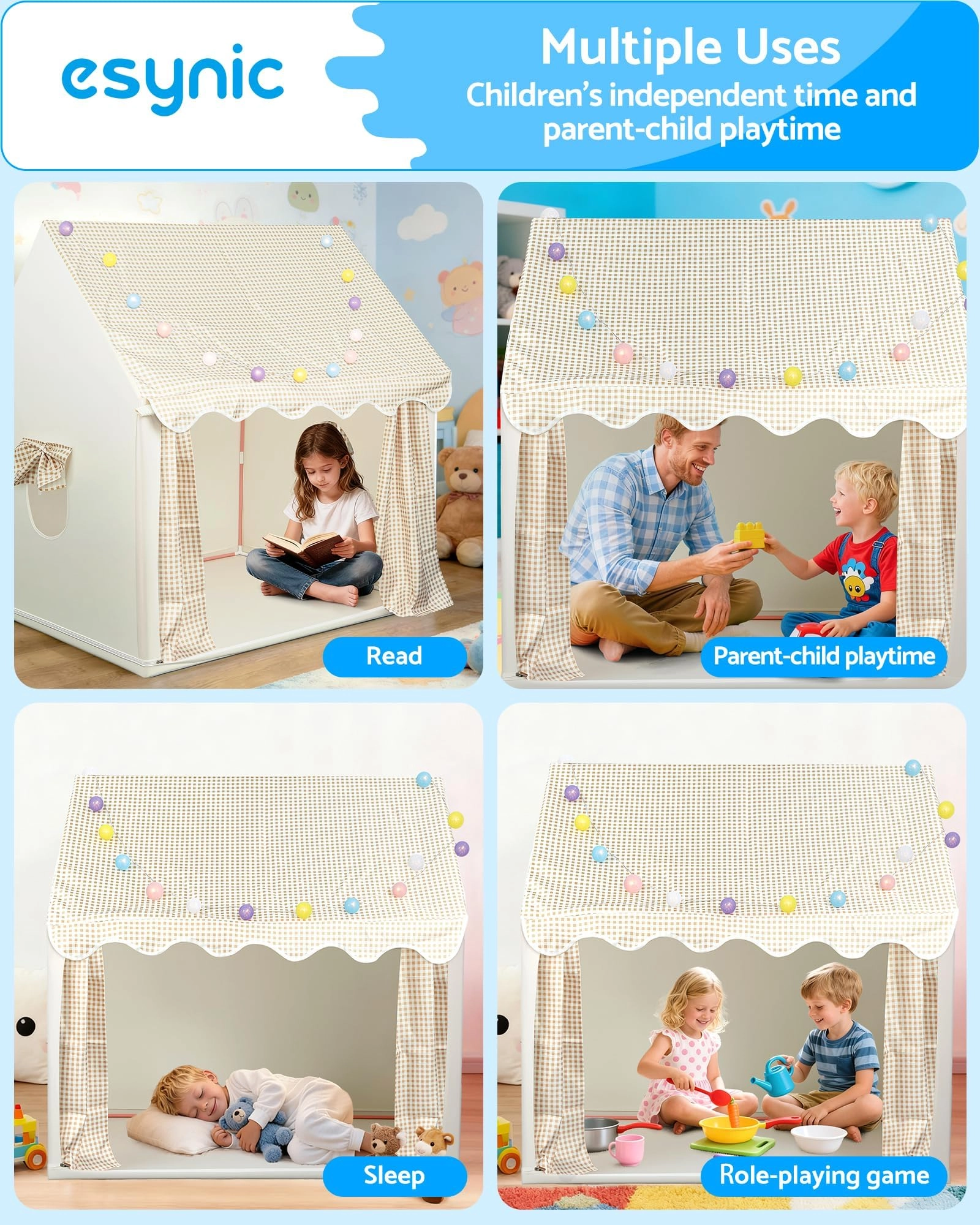 Kids Indoor Playhouse Tent