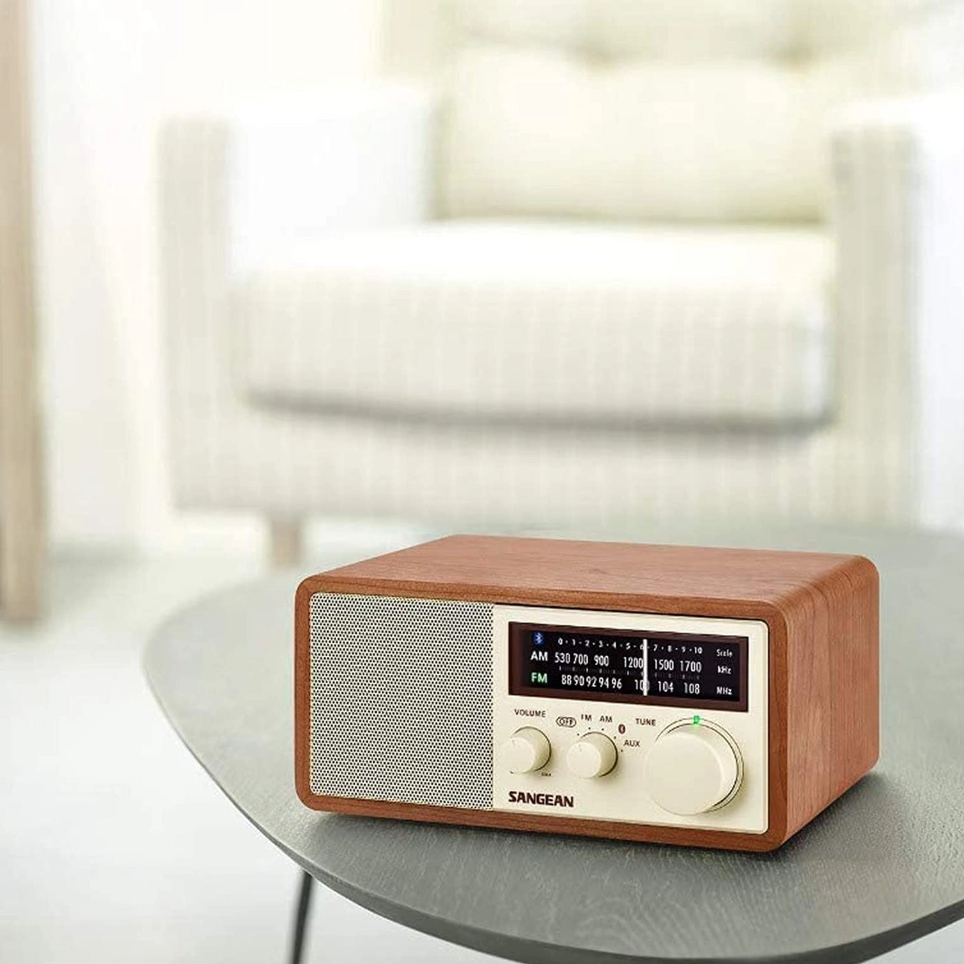 WR-16 - AM/FM Bluetooth Wooden Cabinet
