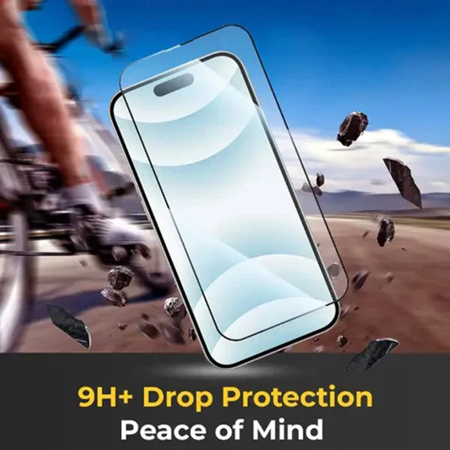 HD Tempered Glass Screen Protector for iPhone 16 Pro Max