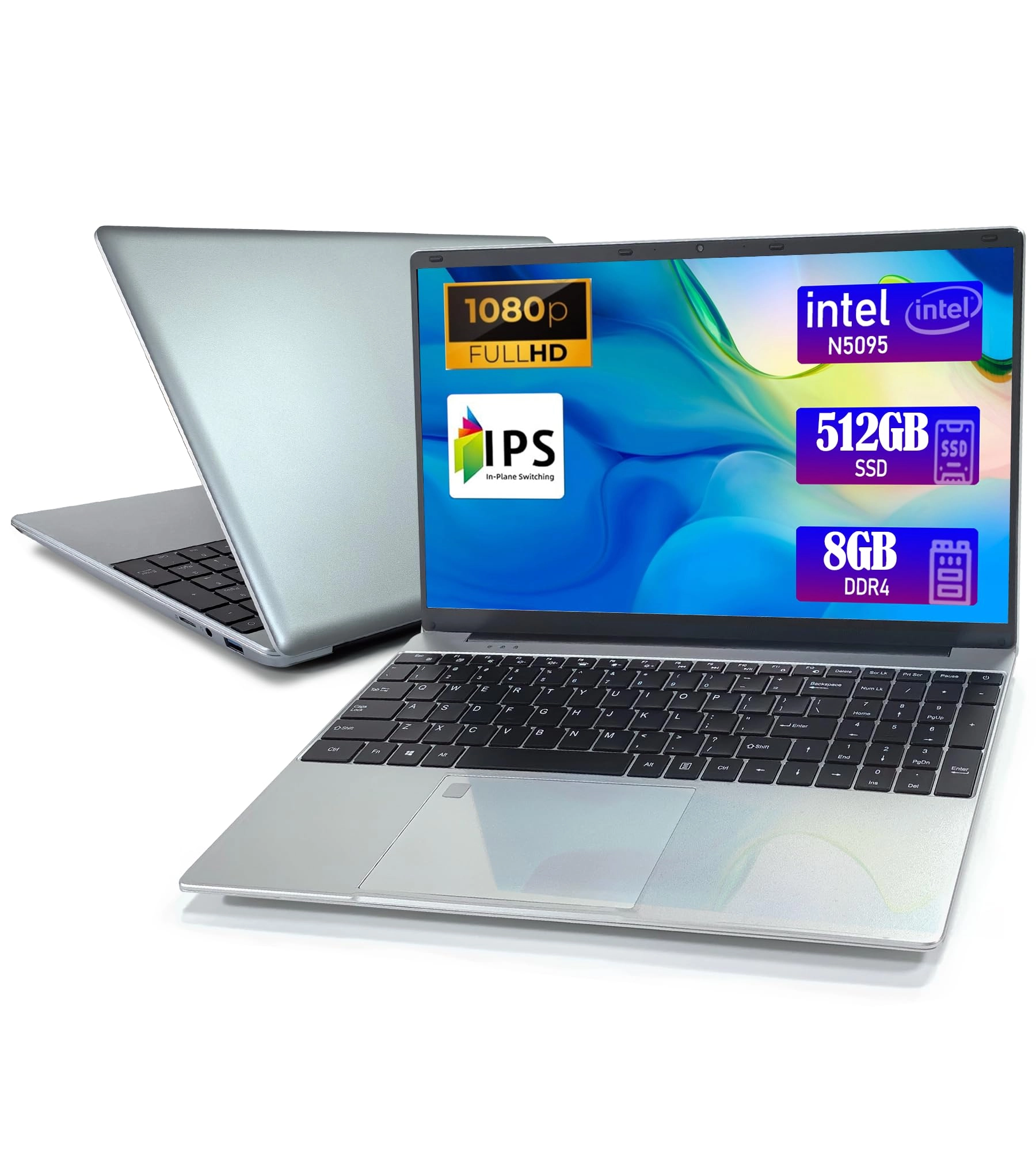 IJKKJI MTL1561 - 15.6'' Celeron N5095 8GB DDR4 512GB SSD