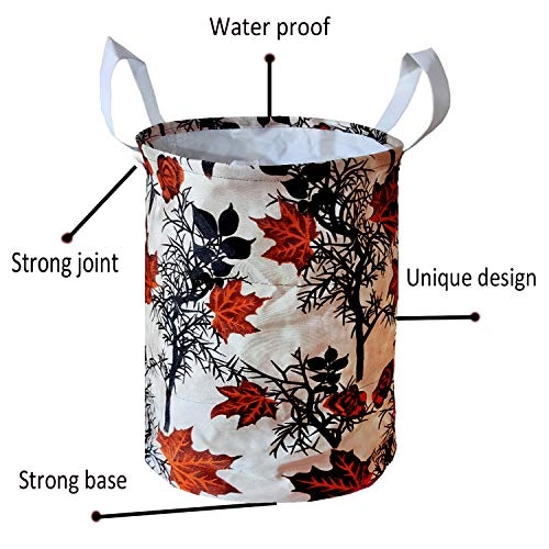 Washing Machine Cover - 6 kg 6.5 kg 7 kg 7.5 kg Brown + Designer Laundry Bag