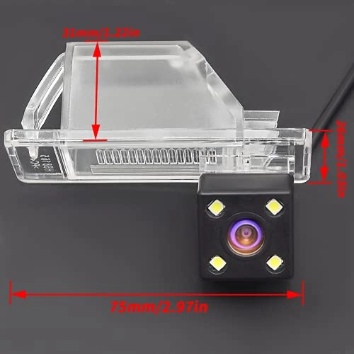 Rear View Reverse Backup Tracks Camera - 728 x 512