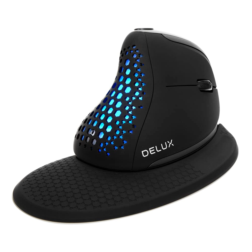 Seeker Ergonomic Mouse - Bluetooth, Radio Frequency, USB
