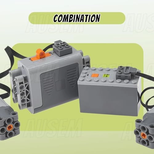 L Motor + AA Battery Box + AAA Battery Box - 4 pcs