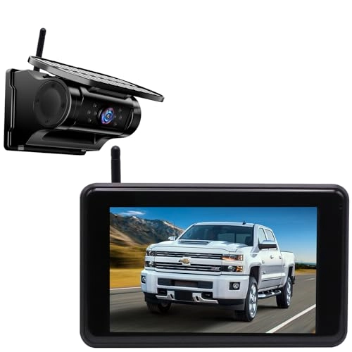Reversing Camera - Night Vision Wireless + 5 Inch Monitor - 5 Inches