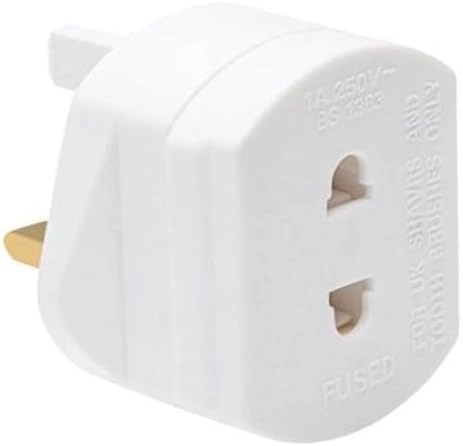 Shaver Plug Adaptor - 2 Pin to 3 Pin