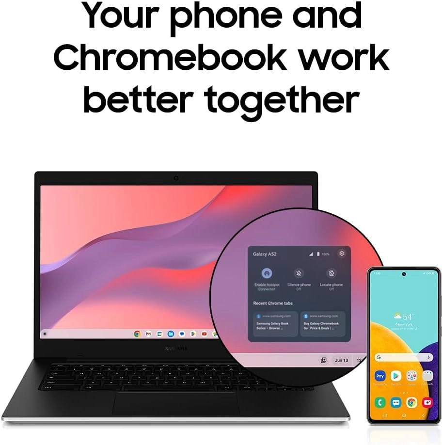 Galaxy Chromebook Go - 14'' n4500 4GB DDR4 512GB