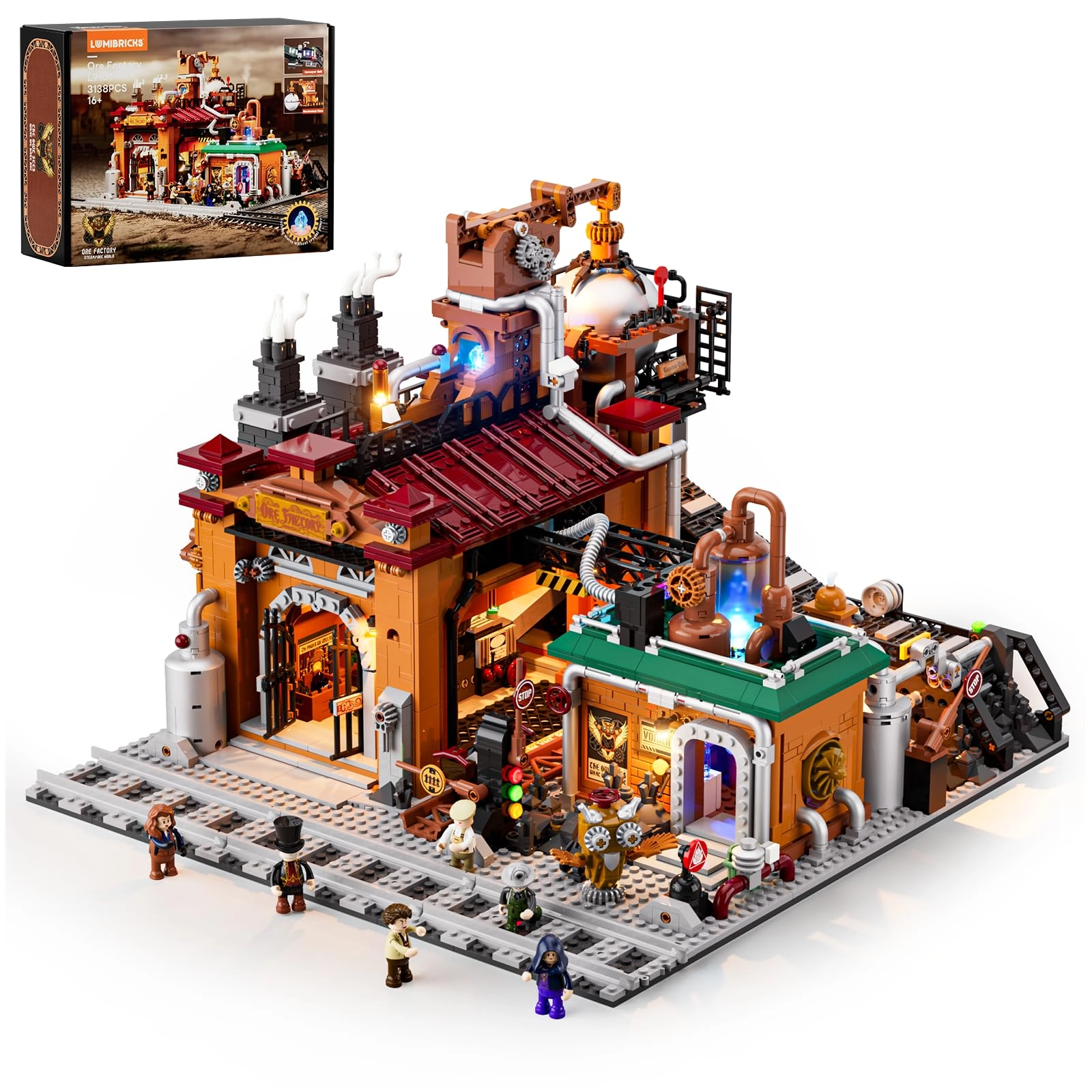 Lumibricks Ore Factory - 3138 pcs