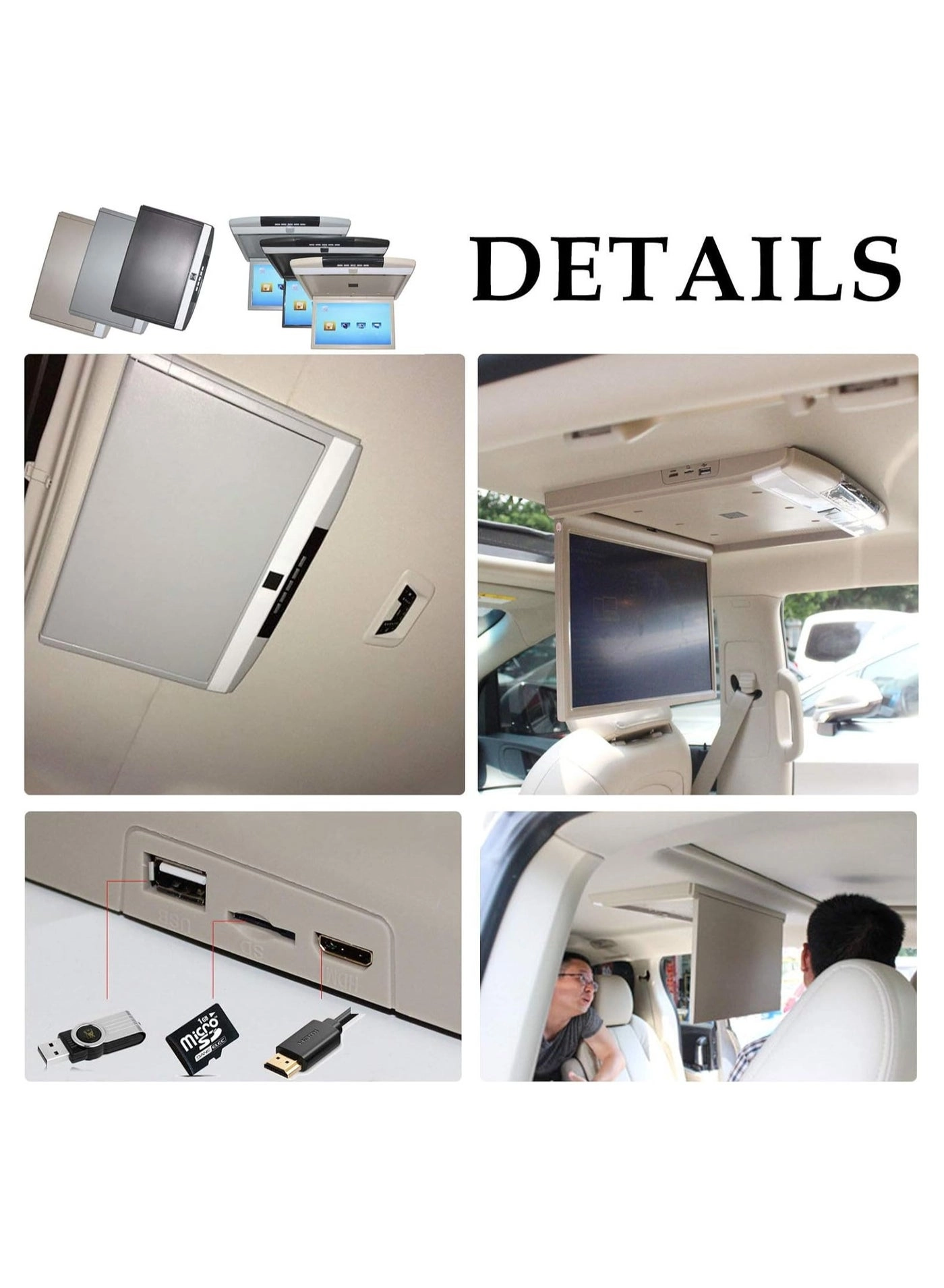 1080P Car Video Player - 22 inch