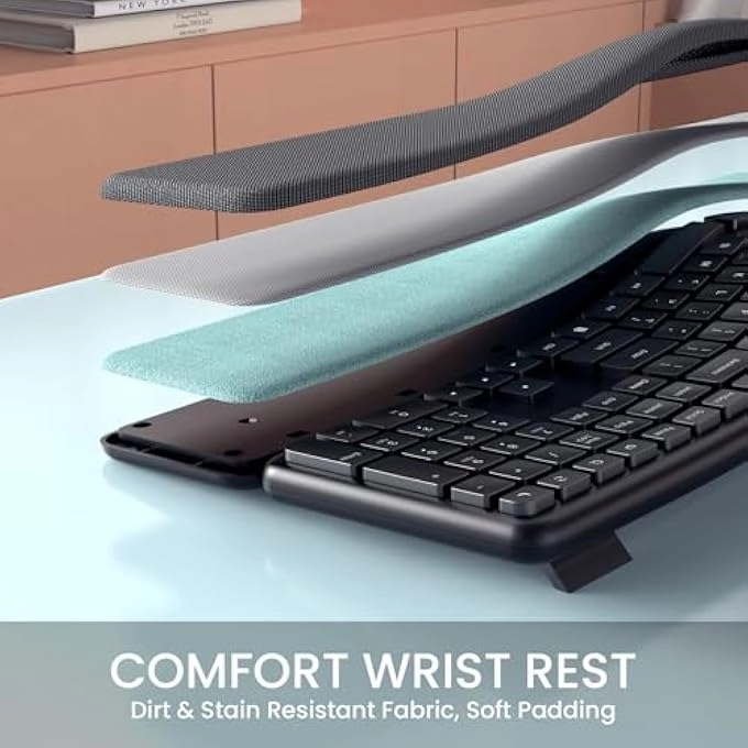 ERGONOMIC WIRELESS KEYBOARD - Wireless