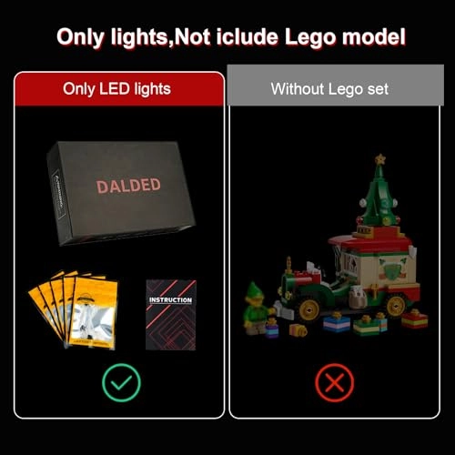 Lego Santa’s Delivery Truck (40746) LED Light Kit