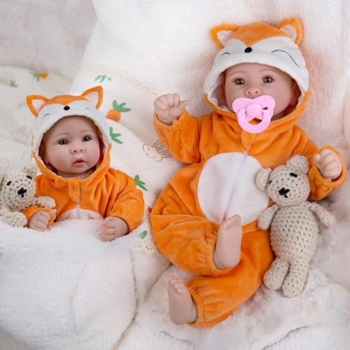 Real Life Baby Dolls - 17 inches Vinyl Soft Cloth Body Ages 3+