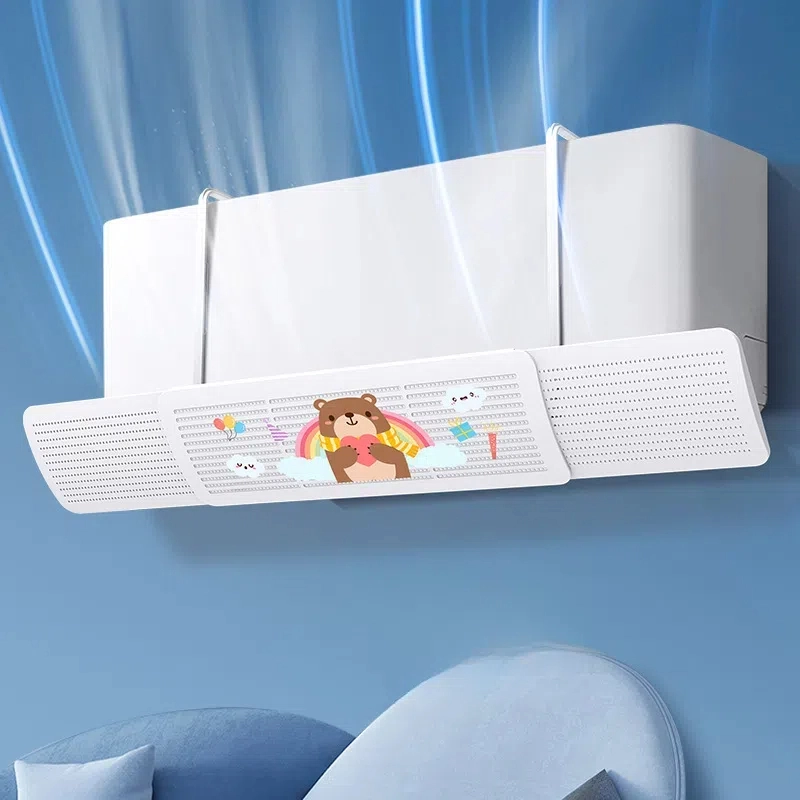 Air Conditioner Deflector - PVC 180° Adjustable