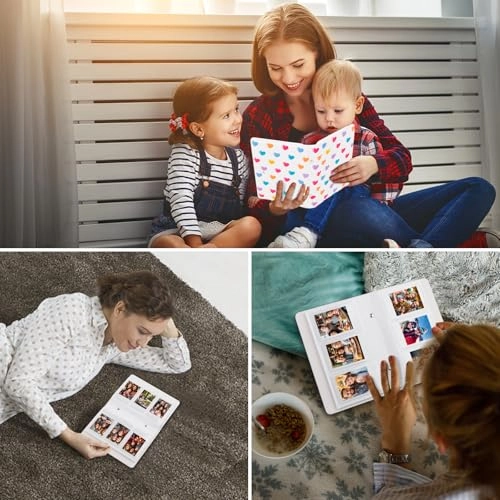 2x3" 156 Pockets Faux Leather Photo Album